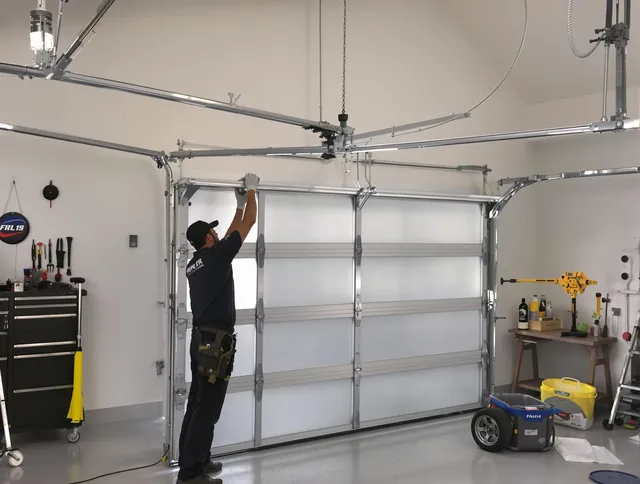 Medway Garage Door Repair certified team performing precision garage door installation in Medway