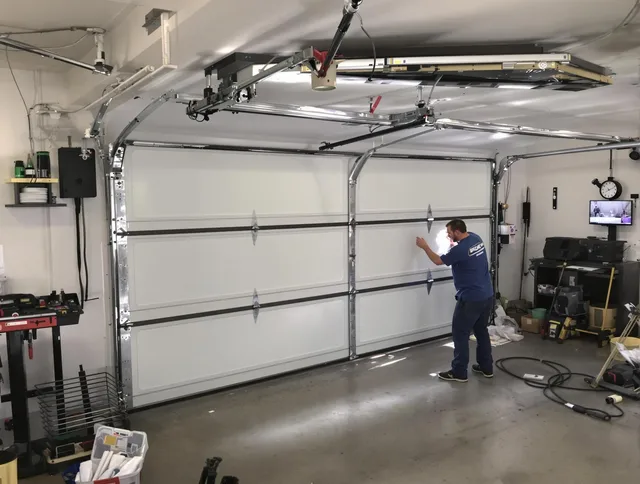 Professional garage door repair service by Medway Garage Door Repair in Medway