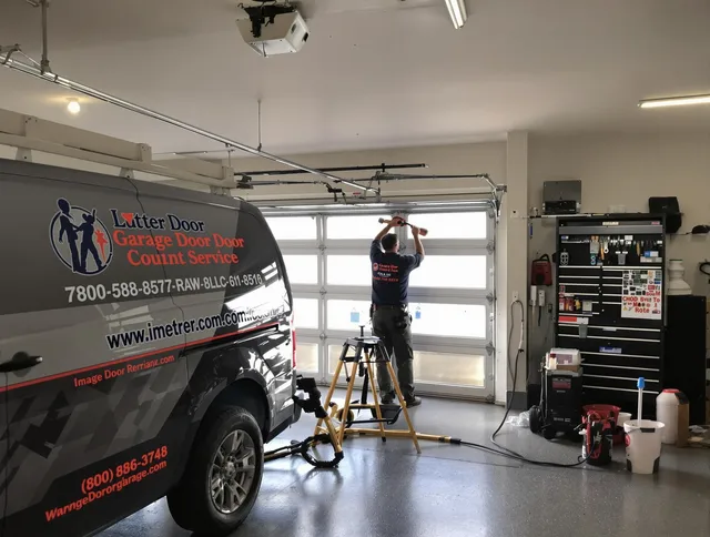 Medway Garage Door Repair team performing same-day garage door repair in Medway