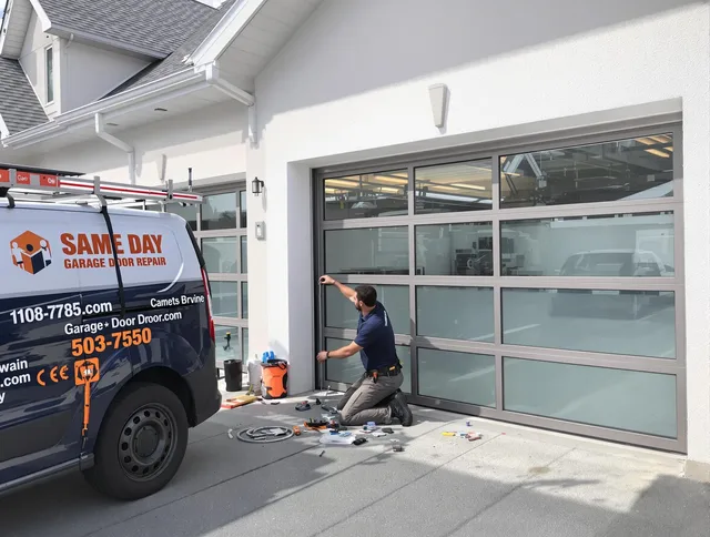 Same-day garage door repair service by Medway Garage Door Repair in Medway